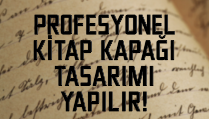 Profesyonel Kitap Kapağı Tasarımı Yapılır