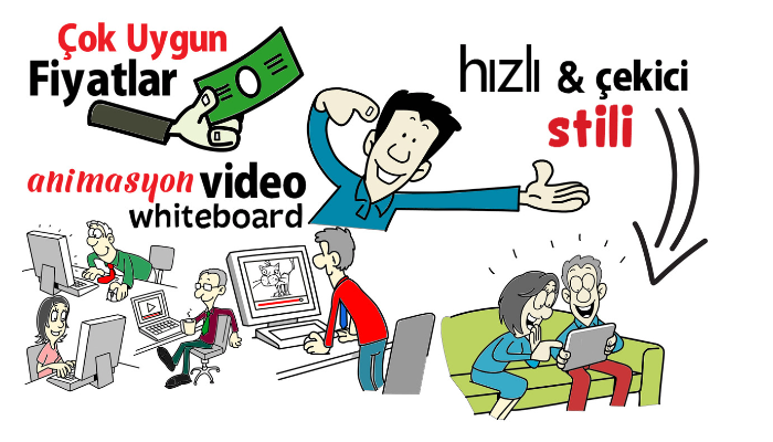 Sizin için whiteboard animasyon yaparım