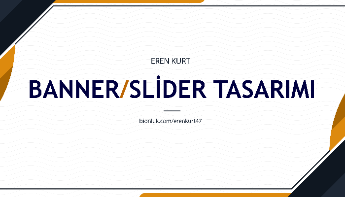 Ben, profesyonel banner, slider, sosyal medya tasarımı yaparım