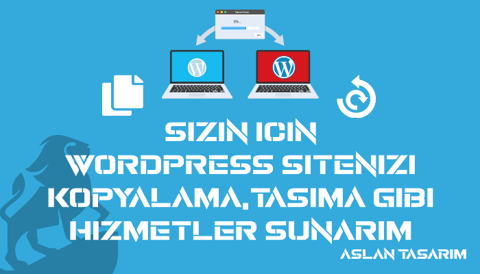 Wordpress sitenizi kopyalama, taşıma hizmeti sunabilirim