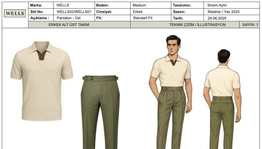 Ben, sizin için moda alanında profesyonel destek verebilirim
