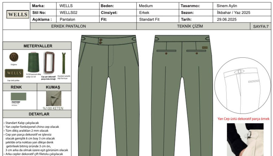 Ben, sizin için moda alanında profesyonel destek verebilirim