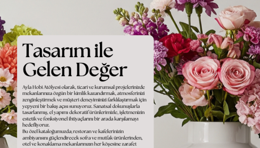 Sizin için Katalog ve Broşür tasarımları yapabilirim