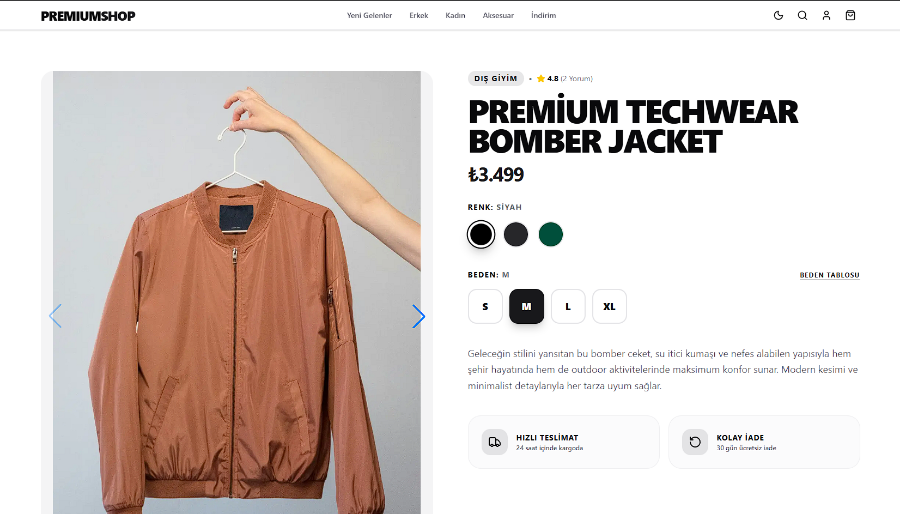 Gelişmiş E Ticaret sistemleri ve çözümleri sunabilirim