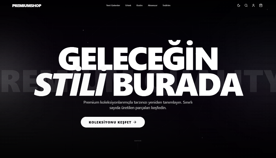 Gelişmiş E Ticaret sistemleri ve çözümleri sunabilirim